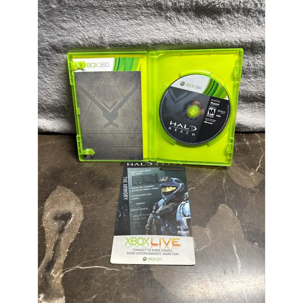 Microsoft Halo Reach Xbox 360 First Person Shooter Bungie 2010